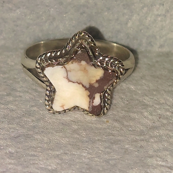 Jewelry - Wild Horse Jasper Star Shaped Ring